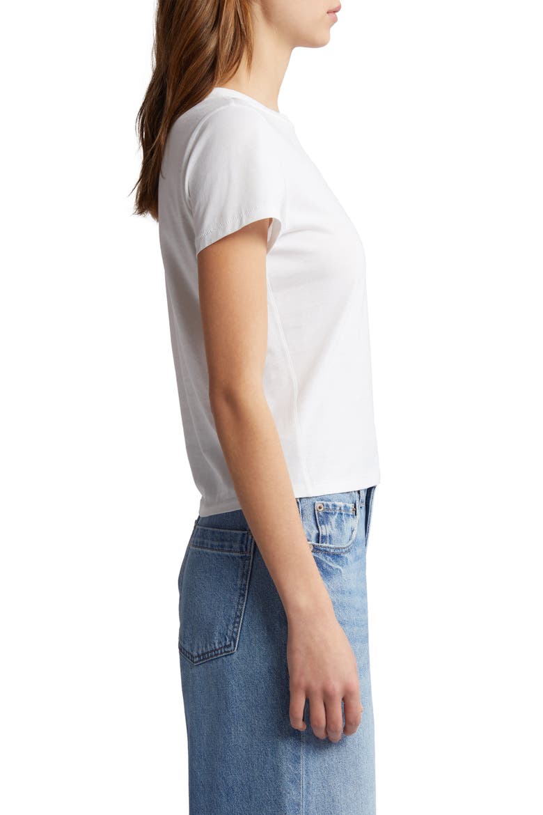 Baby Tee, Alternate, color, WHITE