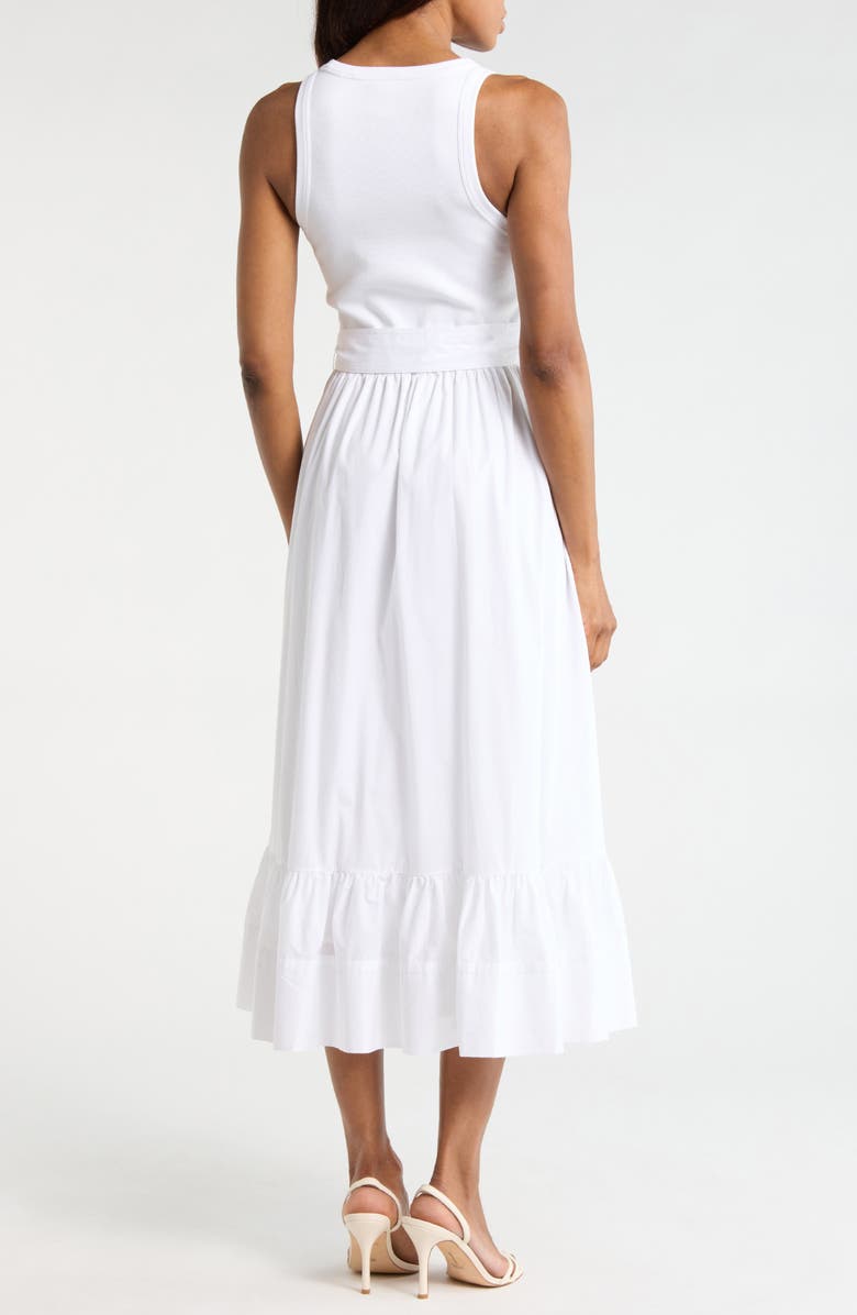 Cinq à Sept Zayla Sleeveless A-Line Dress, Alternate, color, White
