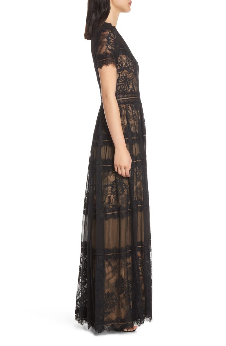Tadashi Shoji Lace Evening Dress, Alternate, color,