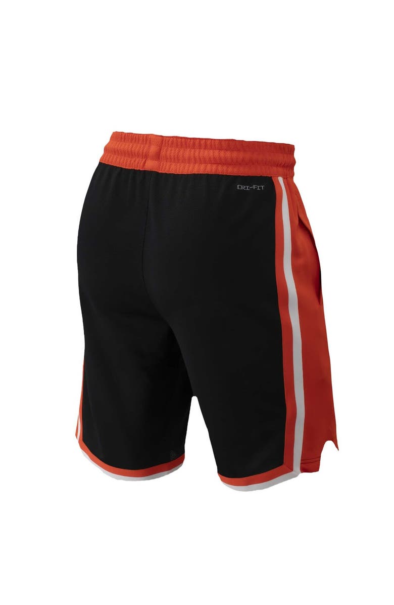 Nike Men's Nike Black Oregon State Beavers Replica Performance Basketball Shorts, Alternate, color, Black