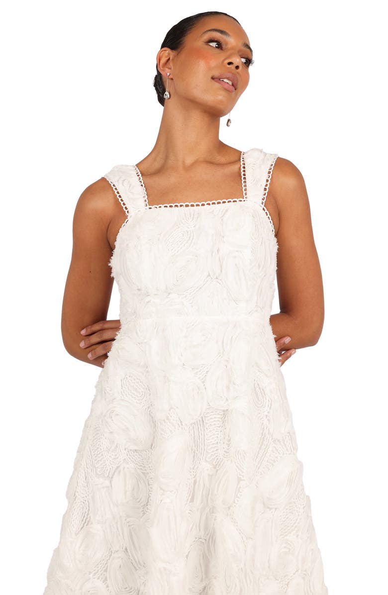 Petal & Pup Gabbie Floral Corded Lace Midi Dress, Alternate, color,