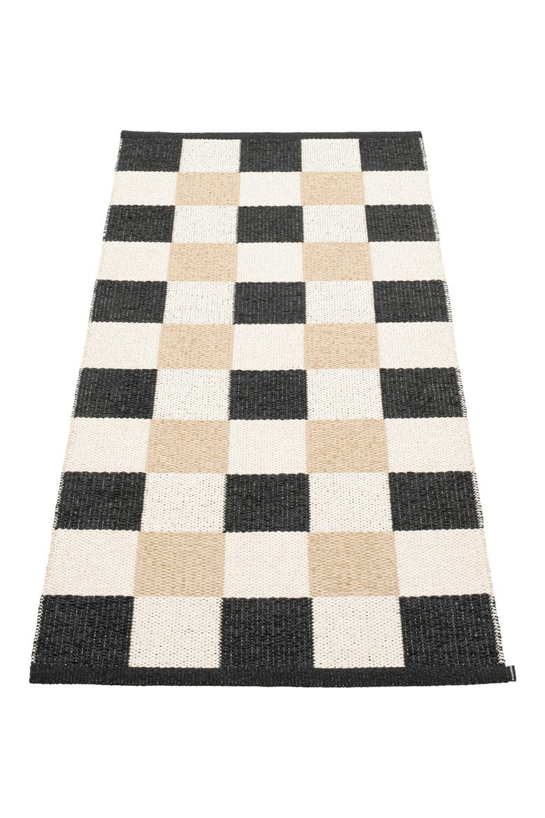 Pix Reversible Indoor/Outdoor Rug, Main, color, BLACK TONES