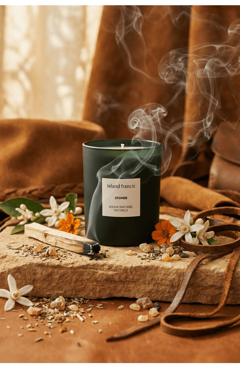 leland francis Stoner - Bougie Parfumée Naturelle Candle, Alternate, color, NO COLOR