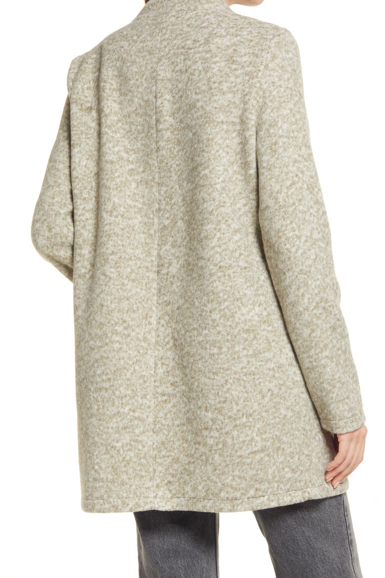 Katrine Brushed Recycled Polyester Blend Jacket, Alternate, color, DARK OLIVE