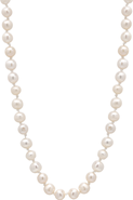 Spero London Small Natural Freshwater Real Pearl Strand Necklace