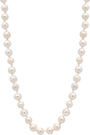 Spero London Small Natural Freshwater Real Pearl Strand Necklace