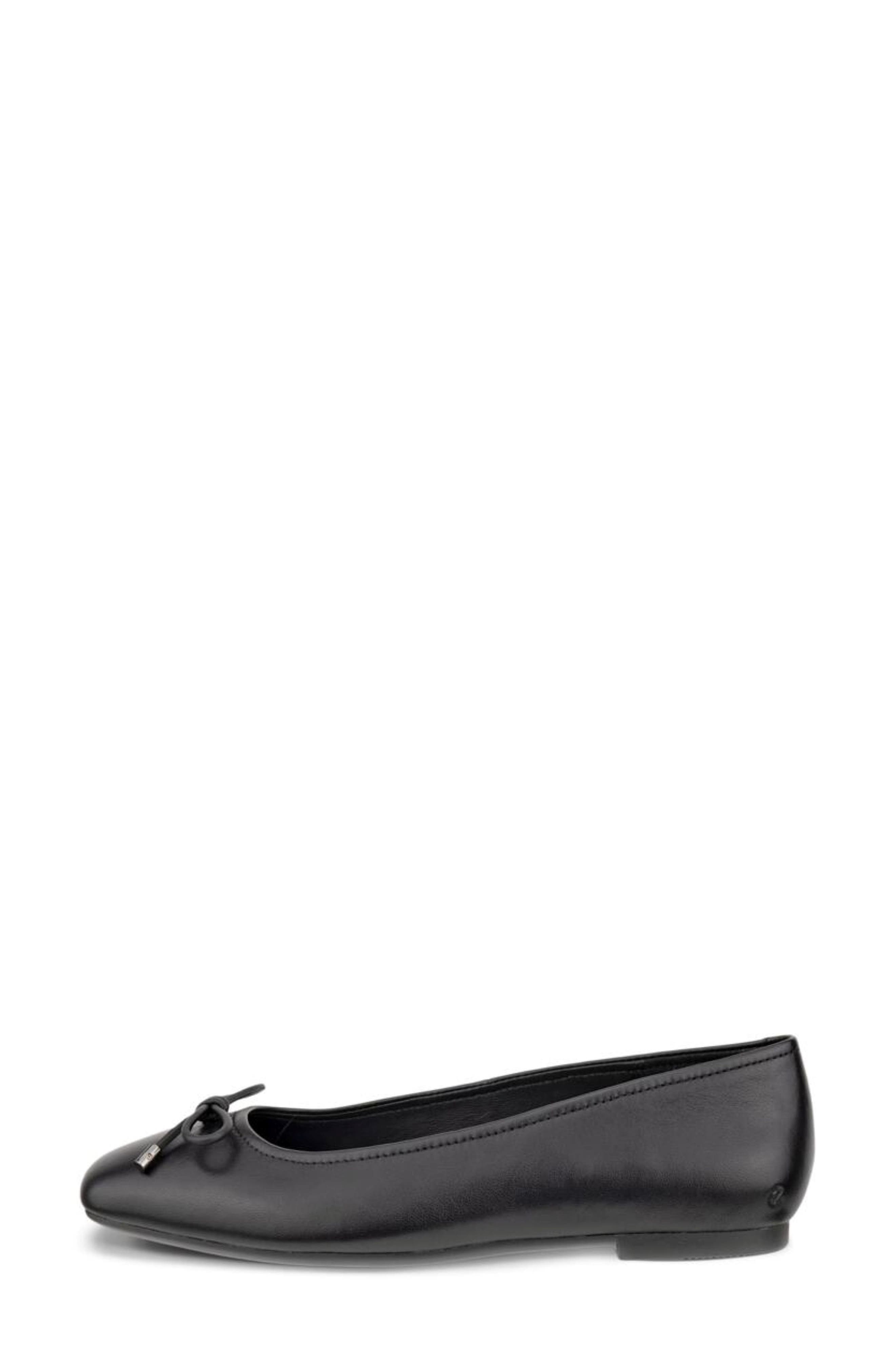 ECCO Margot Ballet Flat, Alternate, color, Black