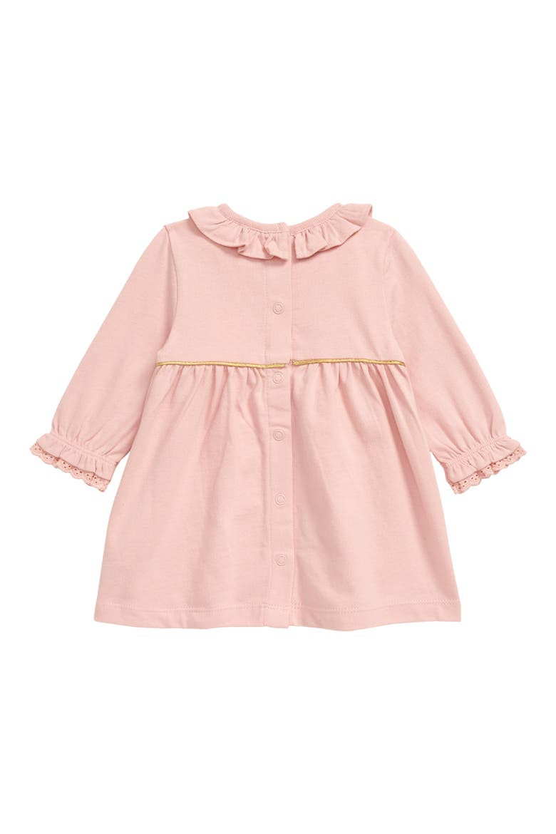 Appliqué Fairies Cotton Dress, Alternate, color, BOTO PINK FAIRIES