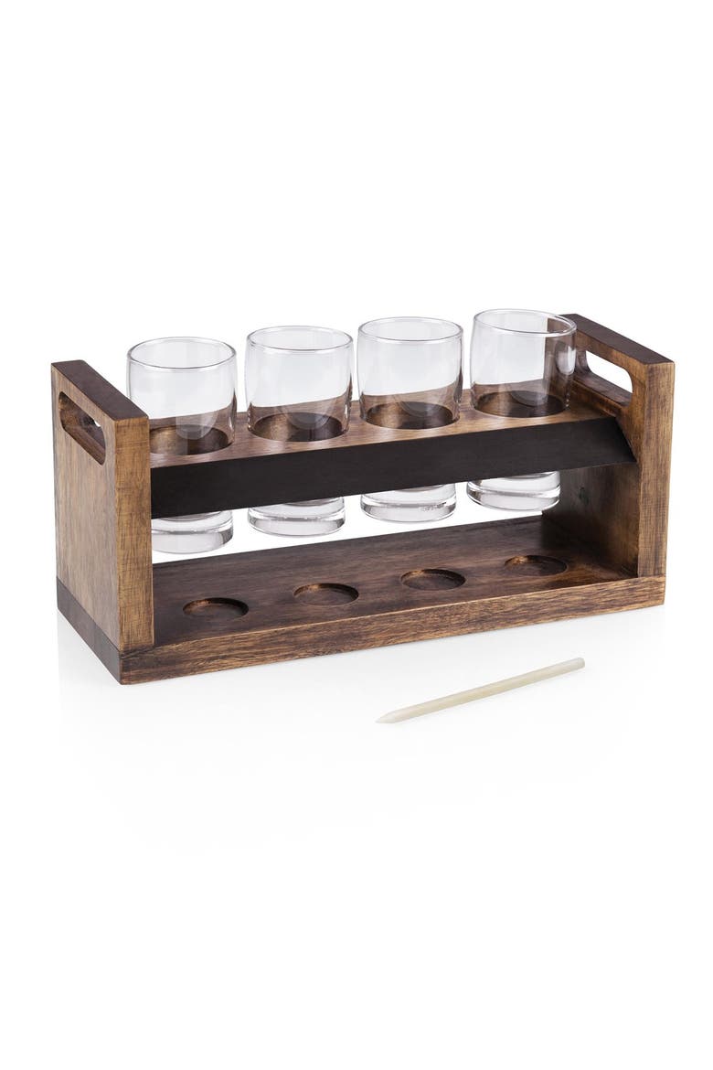 Craft Beer Flight Beverage Sampler, Alternate, color, BROWN