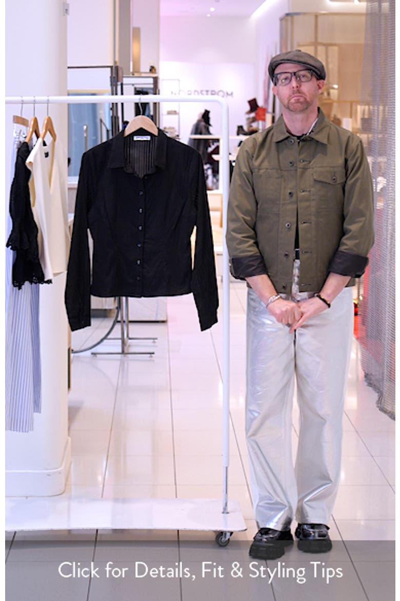 Fogler Rib Cotton Button-Up Shirt video