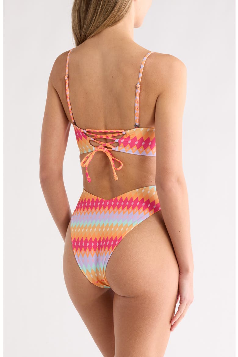 Ohana Reversible One-Piece Swimsuit, Alternate, color, PINK
