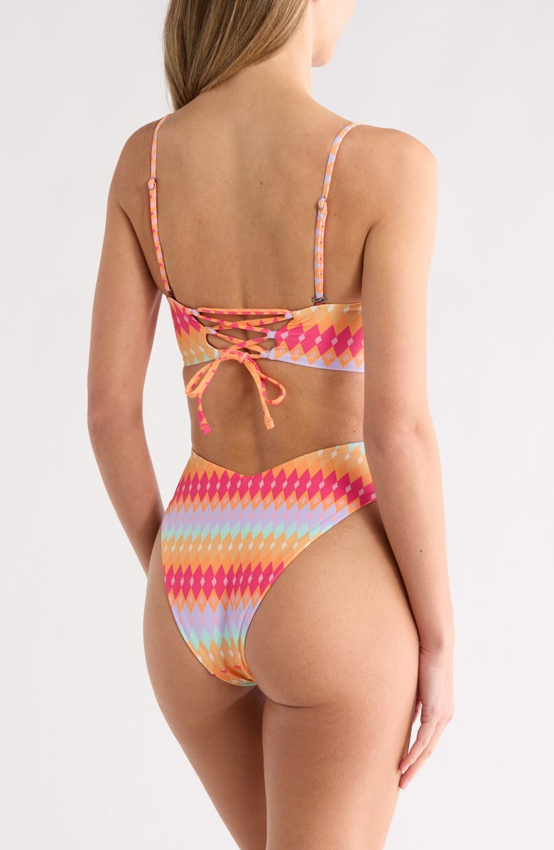 Maaji Ohana Reversible One-Piece Swimsuit, Alternate, color, Pink