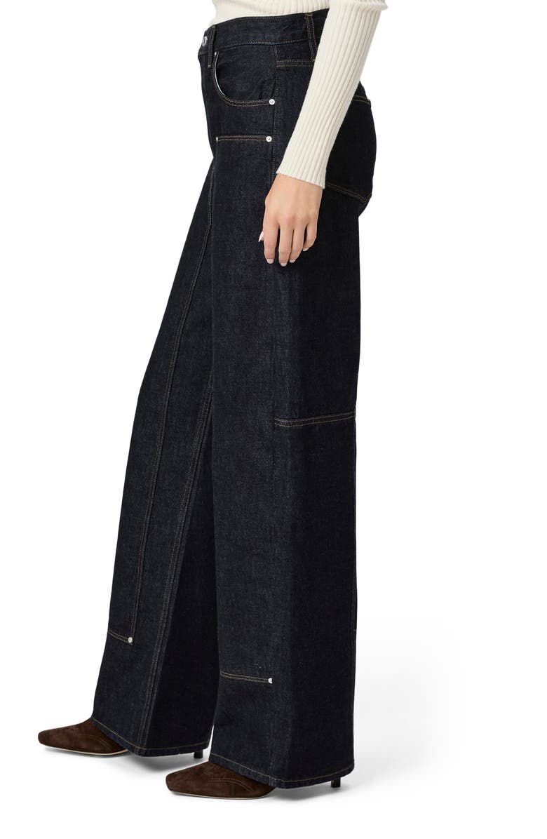 PAIGE Arellia Workwear Barrel Leg Jeans, Alternate, color, Selma