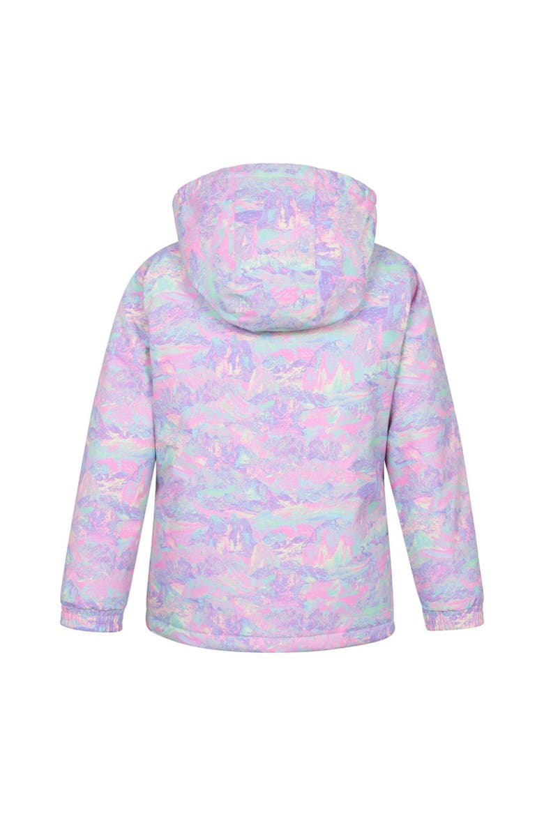Childrens/Kids Snowdrop Watercolour Ski Jacket, Alternate, color, Pale Blue