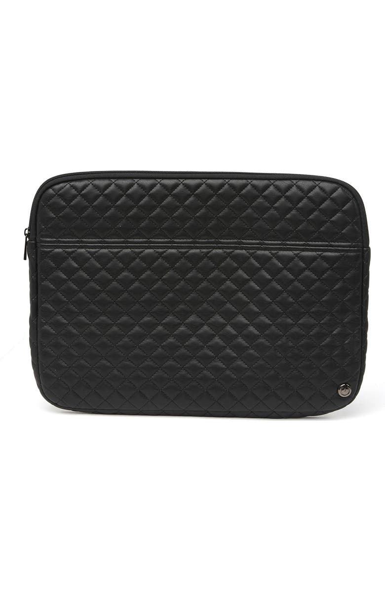 MYTAGALONGS Lola Quilted Laptop Sleeve, Main, color,