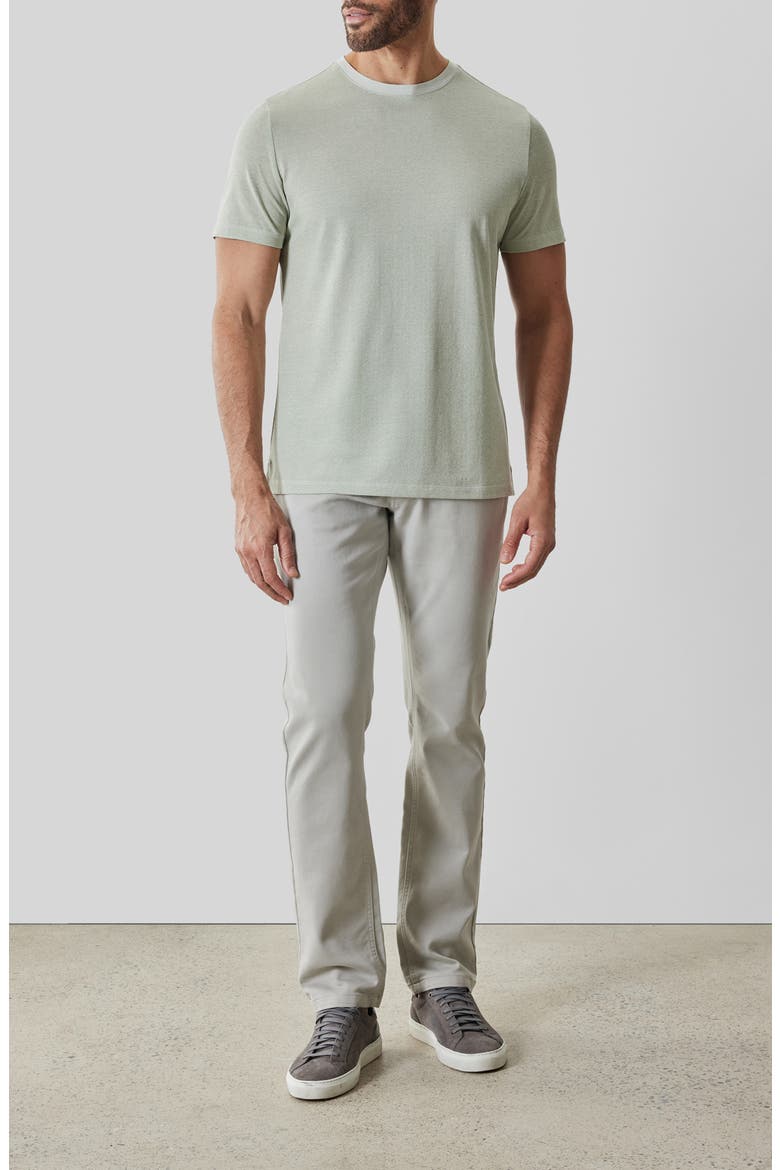Roscoe Crewneck T-Shirt, Alternate, color, DESERT GREEN