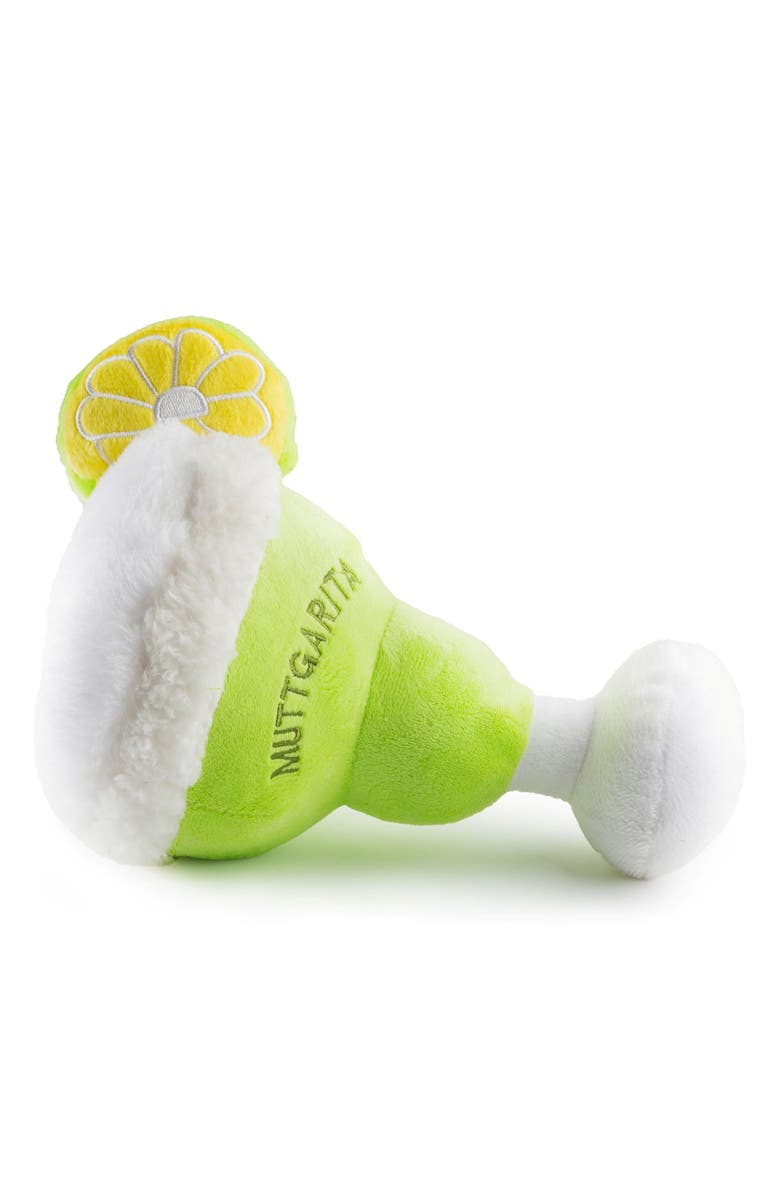 Haute Diggity Dog Muttgarita Dog Toy, Alternate, color, Green
