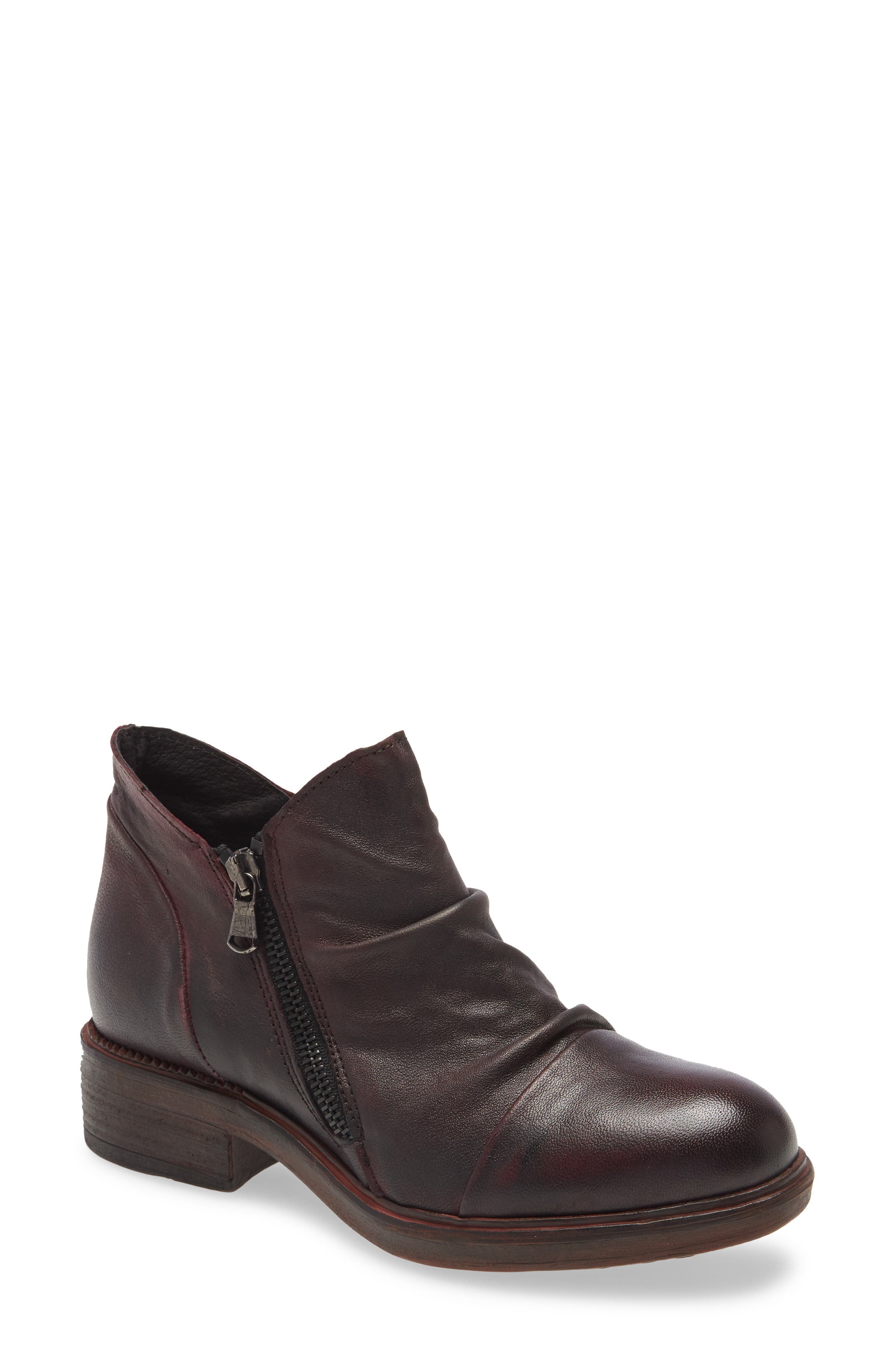 Parnell Bootie, Main, color, BURGUNDY LEATHER