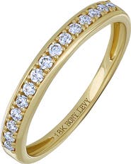 Bony Levy Bardot 18K Gold Diamond Stackable Ring