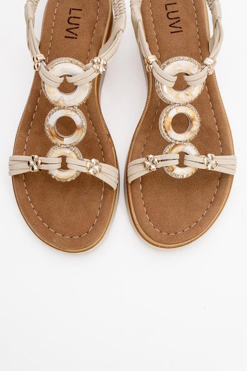 Prologue Shoes Junes Buckle-embellished Sandal