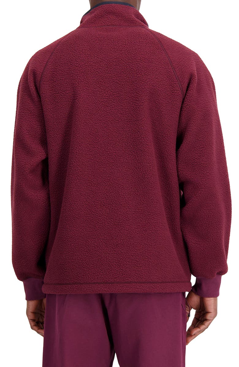 New Balance Athletics Recycled Polyester Polar Fleece Jacket, Alternate, color, 