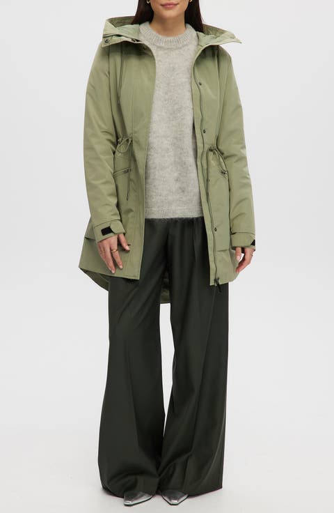 Mid Length Rain Coat