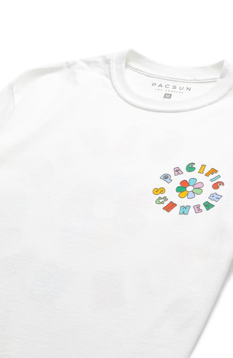 PacSun Floral Icon Graphic Tee, Alternate, color, 