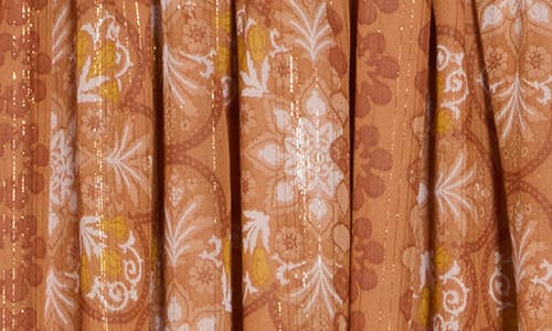 RENEE C RENEE C PRINT SHEER MAXI SKIRT 