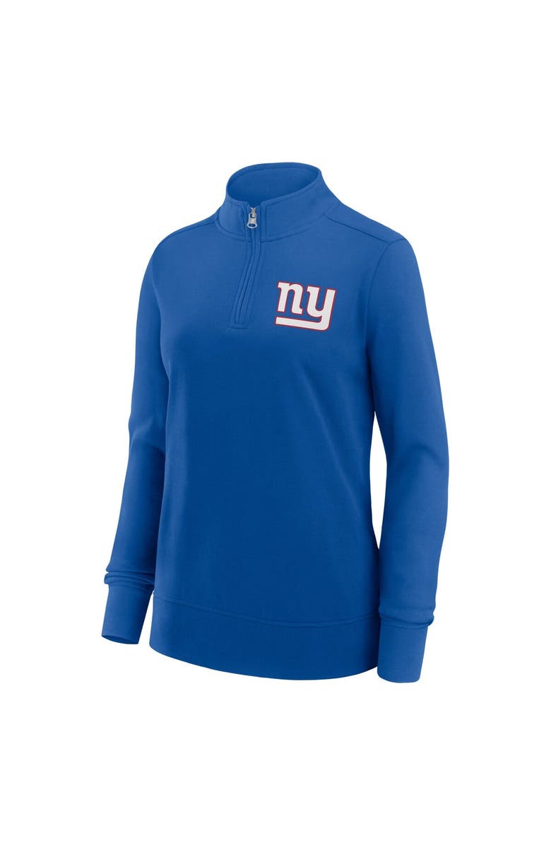 Logo Athletic Women's Logo Athletic Royal New York Giants Velocity Quarter-Zip Jacket, Alternate, color, Royal