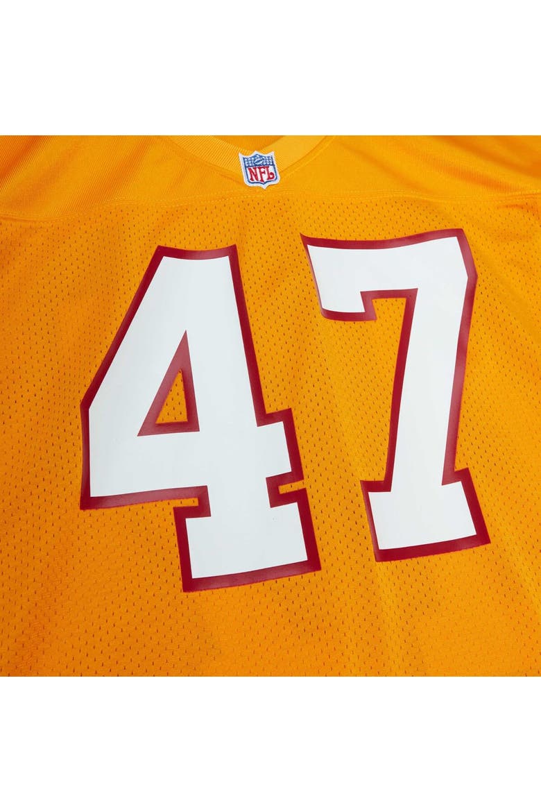 Men's Mitchell & Ness John Lynch Orange Tampa Bay Buccaneers 1993 Authentic Throwback Retired Player Jersey, Alternate, color, Orange