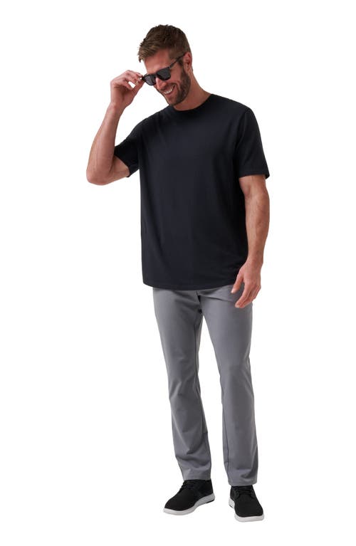 Travismathew Legacy Stretchknit Flat Front Chinos In Quiet Shade