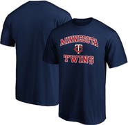 FANATICS Men's Fanatics Branded Navy Minnesota Twins Heart & Soul T-Shirt