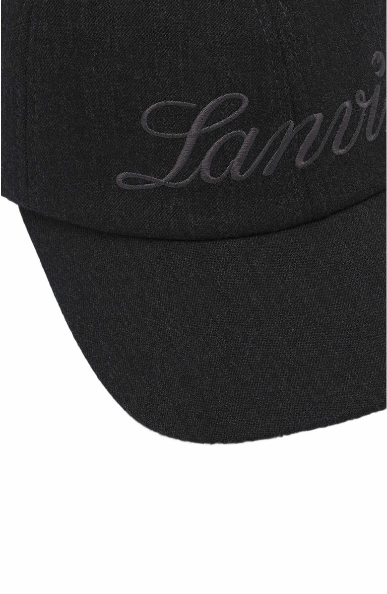 Lanvin Script Wool Cap, Alternate, color,