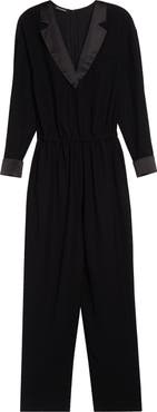 Emporio Armani Tuxedo Long Sleeve Jumpsuit