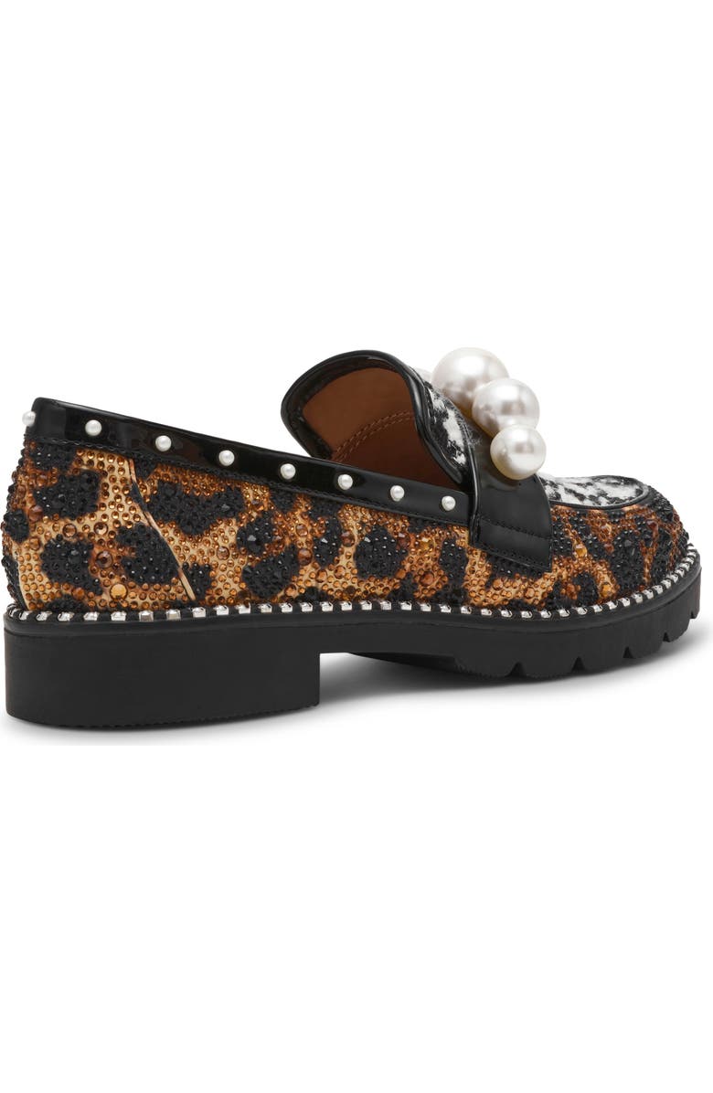 Betsey Johnson Harloe Loafer, Alternate, color, Leopard Multi