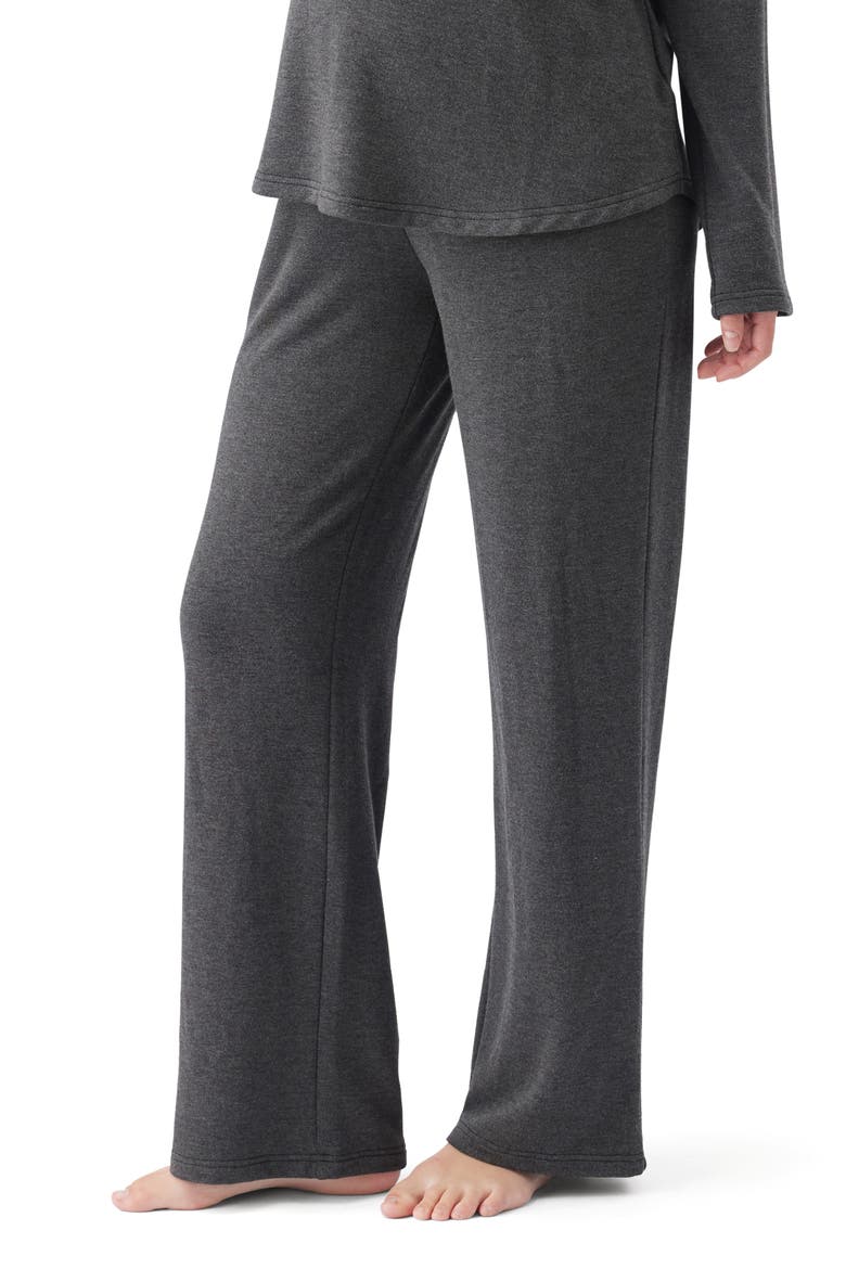 Super Soft Lounge Pant, Alternate, color, Charcoal Marle