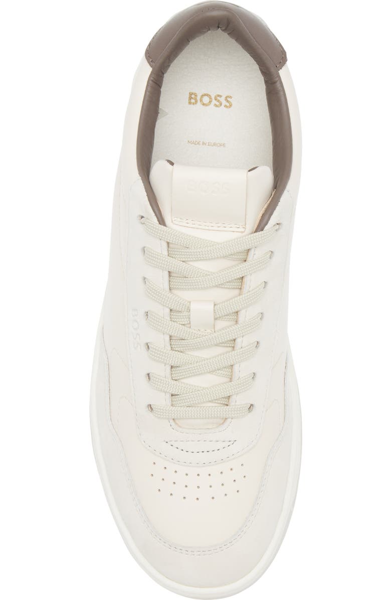 BOSS Baltimore Tennis Sneaker, Alternate, color, Open White
