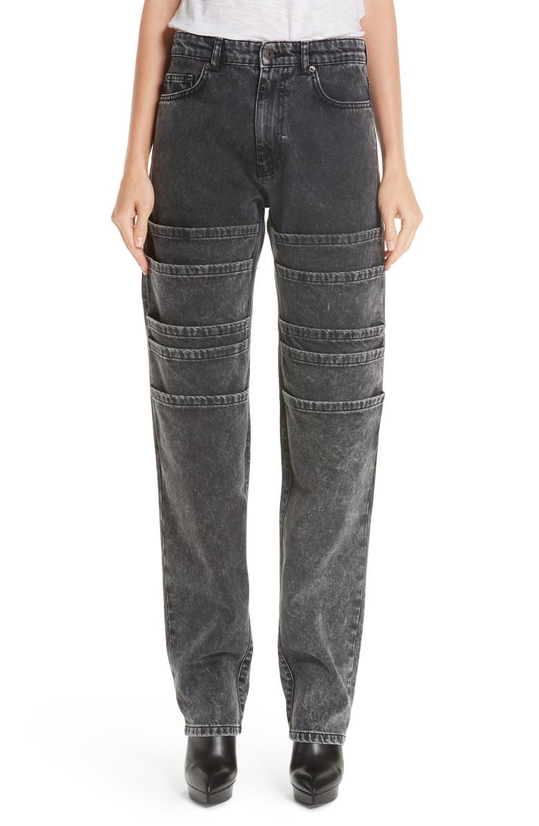 Y/Project Layered Jeans, Main, color,