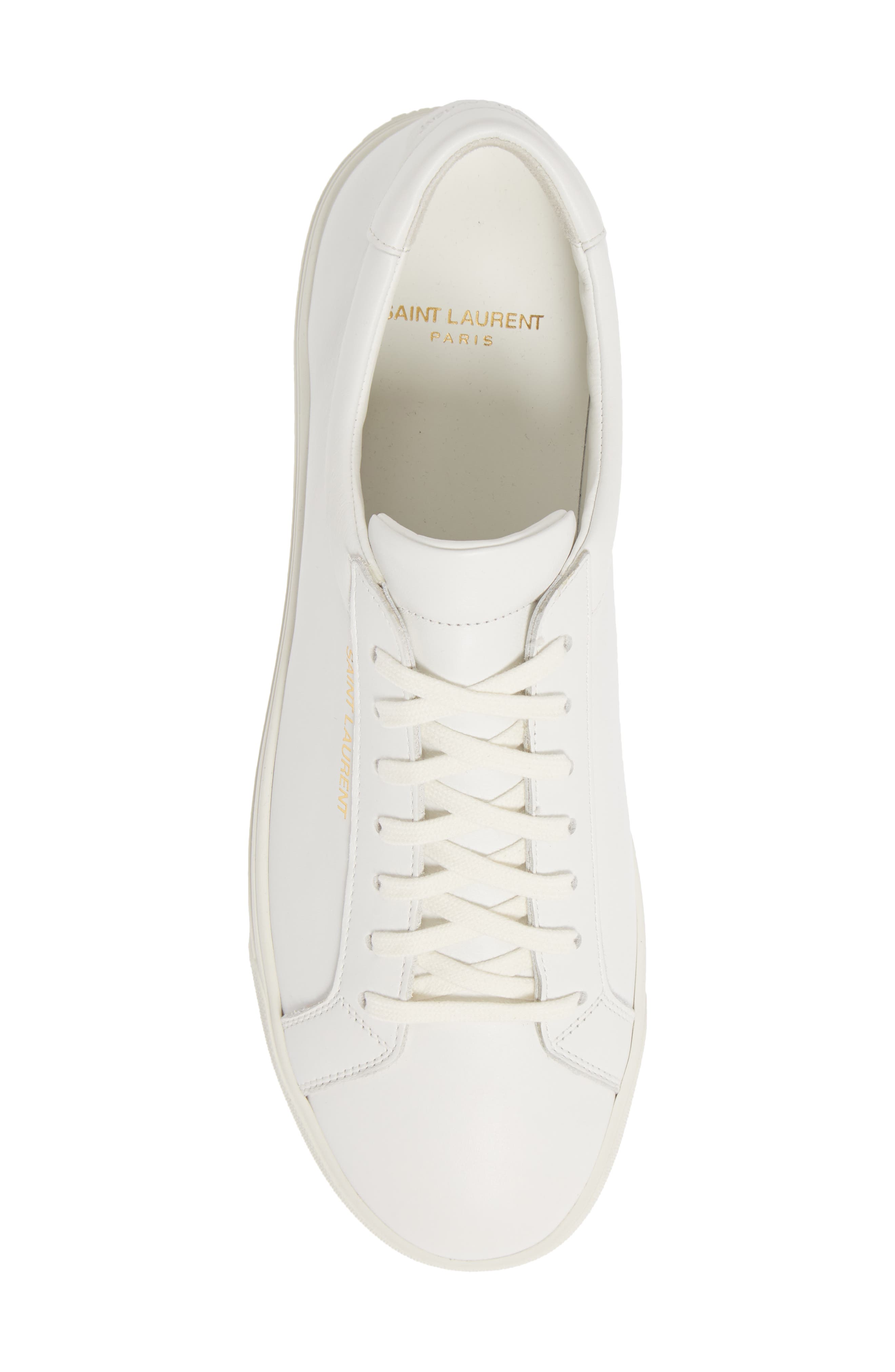 Andy Low Top Sneaker, Alternate, color, OPTIC WHITE