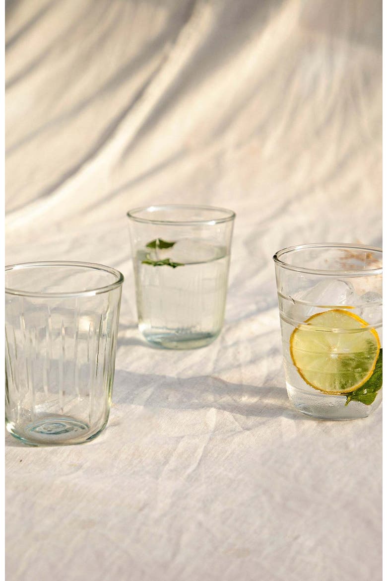 Hudson Short Glasses - Set of 6, Alternate, color, Clear