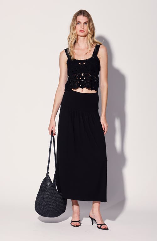 Walter Baker Beverly Crochet Tank In Black