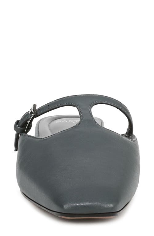 Sarto By Franco Sarto Dorthea T-strap Mule In Blue