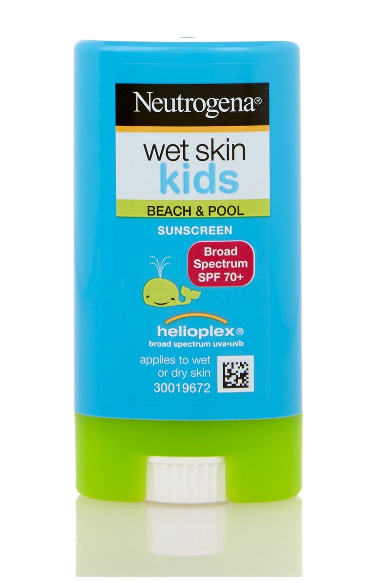 NEUTROGENA Wet Skin Kid's Sunscreen Stick - SPF 70, Main, color, 
