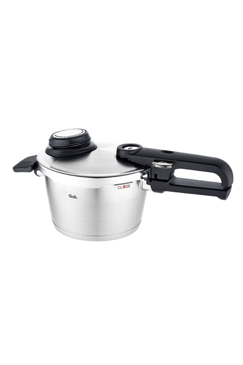 Vitavit Premium Pressure Cooker with Steamer Insert and Tripod, Main, color, Stainless Steel
