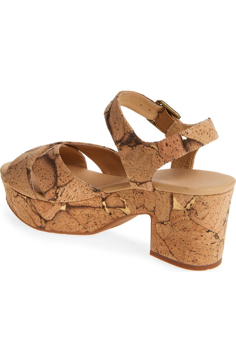 Chocolat Blu Cork Platform Sandal, Alternate, color, Gold Cork
