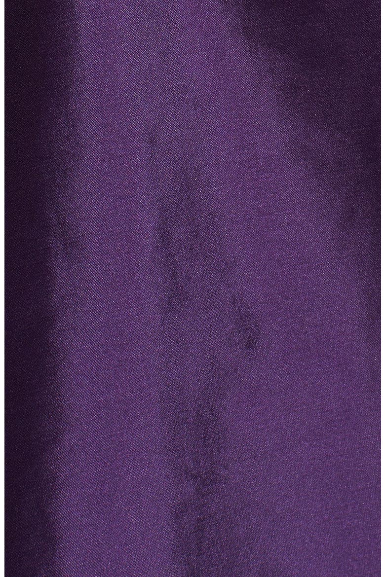 Peau de Soie Fit & Flare Dress, Alternate, color, MIDNIGHT