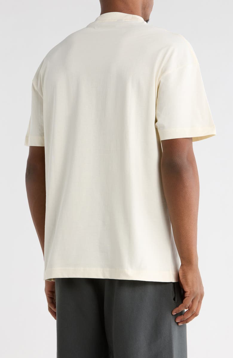 Palm Angels Bear in Mind Graphic T-Shirt, Alternate, color, White Brown