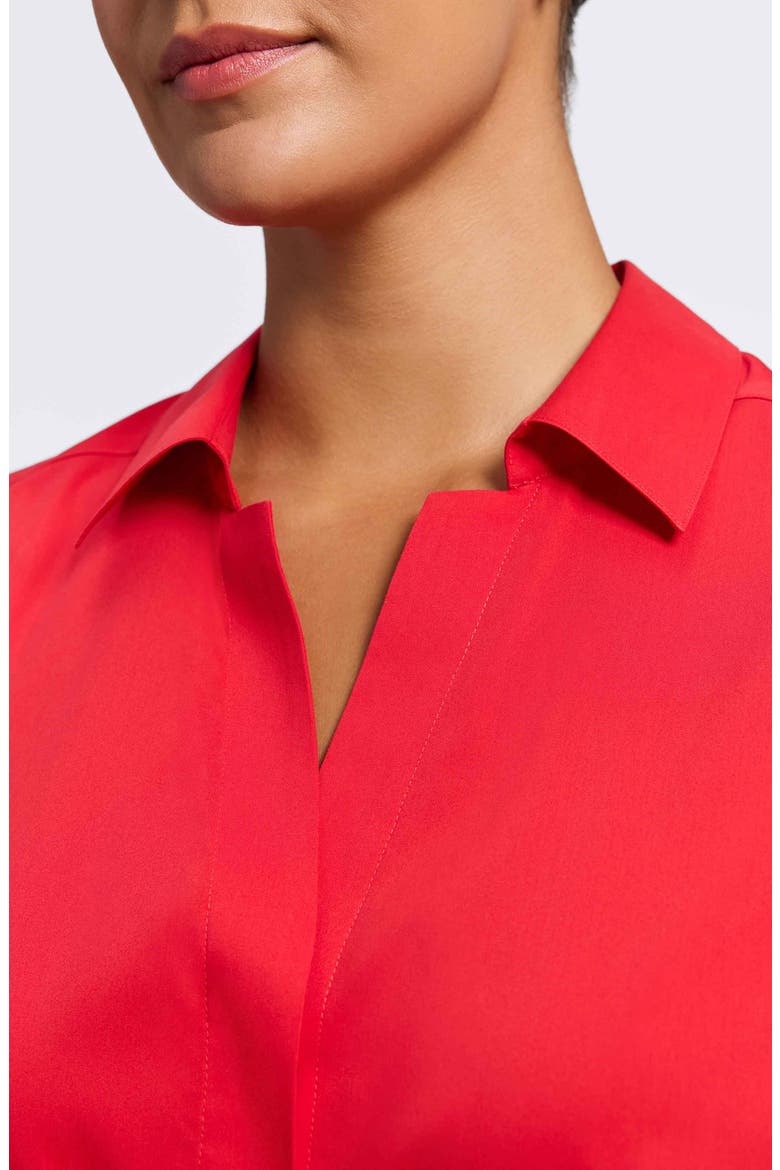 Taylor Non-Iron Sleeveless Button-Up Shirt, Alternate, color, SIMPLY RED