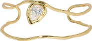 Alexis Bittar Asterales Floating Cubic Zirconia Cuff Bracelet