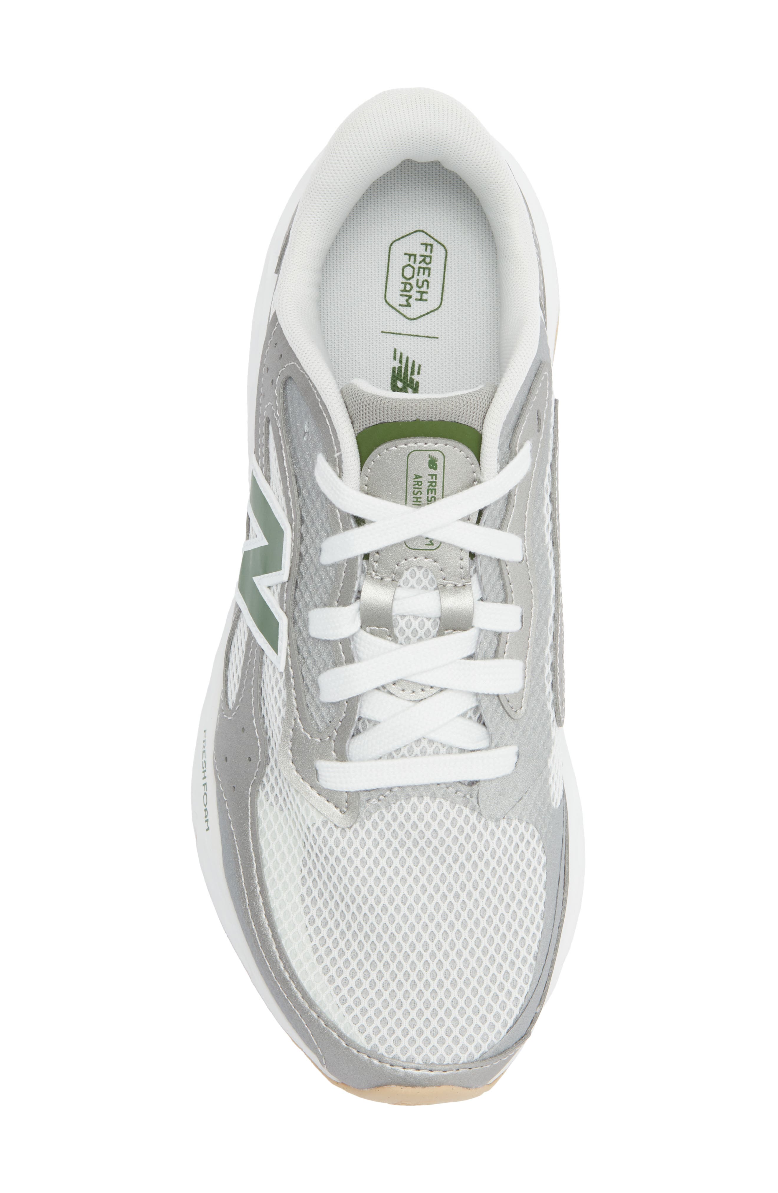 Men's Fresh Foam Arishi v4 Running Shoe, Alternate, color, RAINCLOUD/ SILVER METALLIC